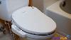 Kohler Novita Electric Bidet Seat for Elongated Toilets withRemote Control White Toilet Seat Plastic