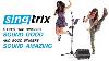 Singtrix Sgtx2 Party Bundle Stadium Edition Karaoke System Speaker 1 Size New